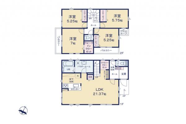 新築一戸建て 富士見市上沢３丁目 東武東上線ふじみ野駅 5,899万円