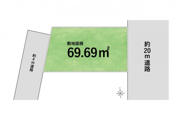 土地 小金井市貫井北町３丁目 JR中央線武蔵小金井駅 4,100万円