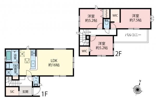 新築一戸建て 富士見市水谷東２丁目 東武東上線志木駅 2,970万円
