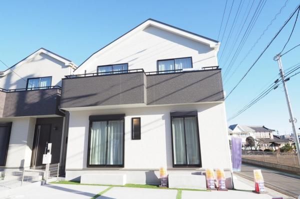 所沢市上新井2丁目　新築一戸建て 前面道路含む現地写真