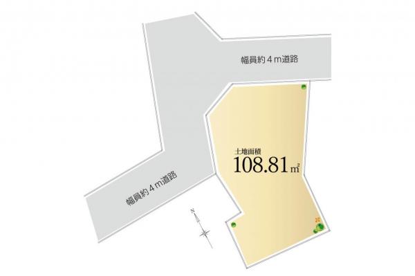 土地 新座市大和田5丁目 JR武蔵野線新座駅 1,480万円