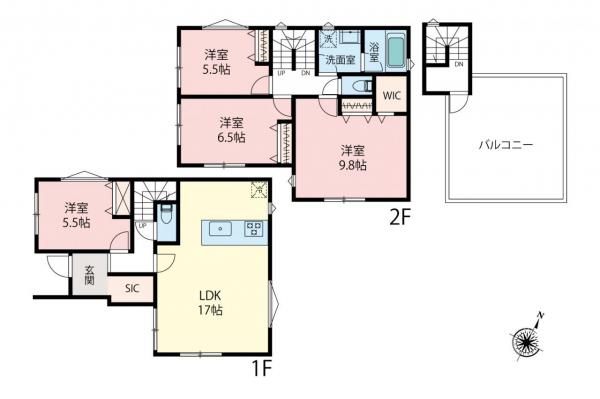 新築一戸建て 川越市宮元町 東武東上線川越駅 3,099万円