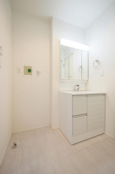 狭山市入間川　新築一戸建て 洗面化粧台