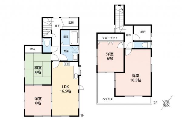 中古一戸建て 狭山市広瀬台３丁目 西武池袋線入間市駅 2,080万円