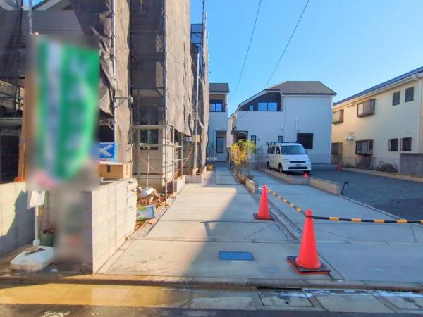 練馬区石神井台8丁目　新築一戸建て (現況)外観写真