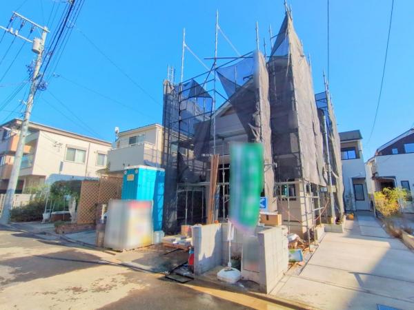 練馬区石神井台8丁目　新築一戸建て (現況)外観写真