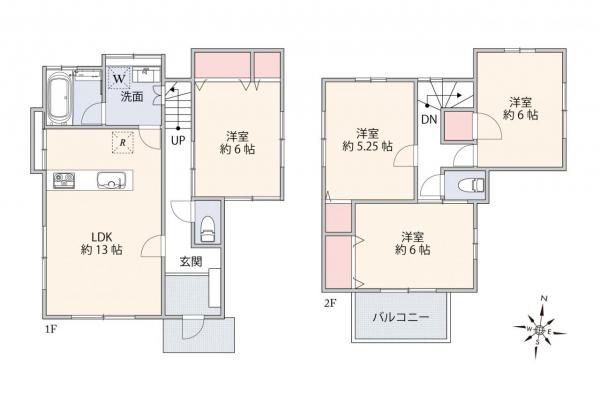 中古一戸建て 入間市牛沢町 西武池袋線仏子駅 2,580万円