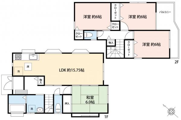 中古一戸建て 狭山市狭山 西武新宿線新狭山駅 2,149万円