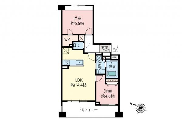 中古マンション 練馬区土支田１丁目 都営大江戸線光が丘駅 5,480万円