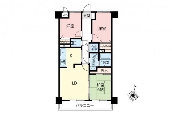 中古マンション 東松山市箭弓町3丁目 東武東上線東松山駅 1,080万円
