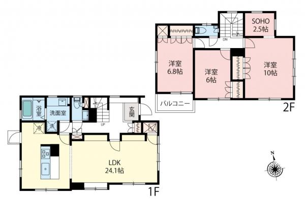 中古一戸建て 練馬区関町南３丁目 JR中央線吉祥寺駅 9,990万円