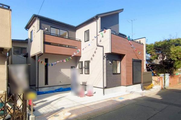 【土地36.6坪・4ＬＤＫ＋ＷＩＣ】富士見市渡戸1丁目　新築一戸建て (現況)外観写真