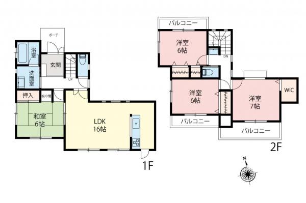 中古一戸建て 坂戸市大字石井 東武東上線北坂戸駅 2,349万円