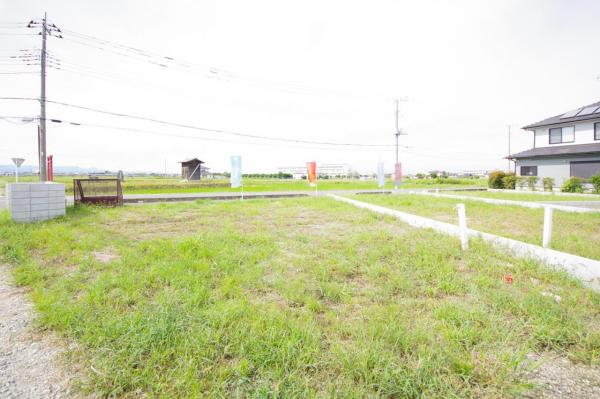 川越市山田　土地 現地土地写真