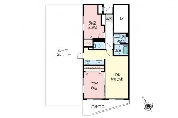 サンクレイドル田無　4階 間取り図