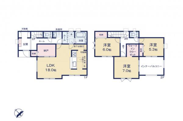 新築一戸建て 川越市大字古市場 JR川越線南古谷駅 3,080万円