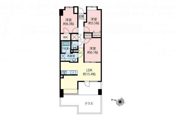 中古マンション 和光市白子２丁目 副都心線地下鉄成増駅 4,480万円