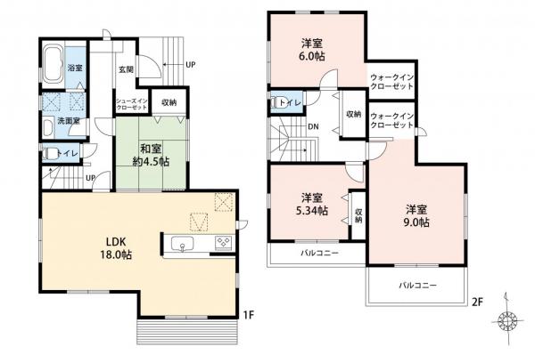 中古一戸建て 狭山市柏原 西武新宿線狭山市駅 2,680万円