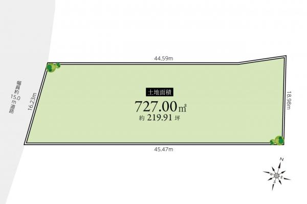 土地 狭山市入間川２丁目 西武新宿線狭山市駅 1億2,540万円
