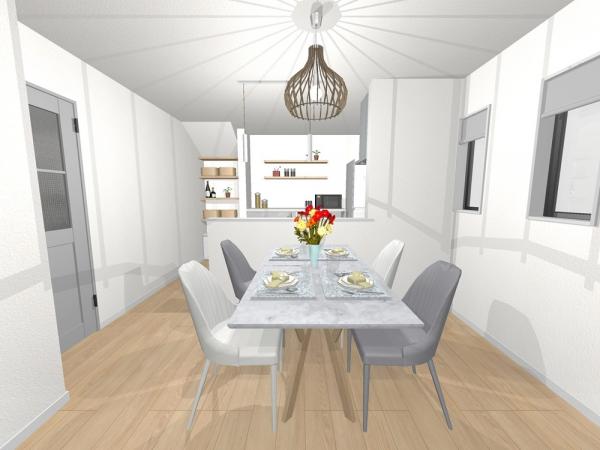 所沢市小手指元町3丁目　新築一戸建て 完成予想図（内観）