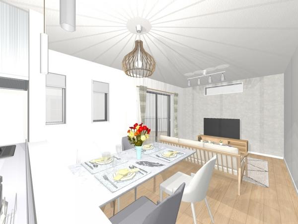 所沢市小手指元町3丁目　新築一戸建て 完成予想図（内観）