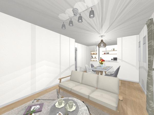 所沢市小手指元町3丁目　新築一戸建て 完成予想図（内観）