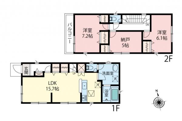 新築一戸建て 朝霞市三原３丁目 東武東上線朝霞台駅 5,590万円～5,690万円