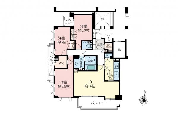 中古マンション 杉並区上荻４丁目 JR中央線西荻窪駅 9,680万円