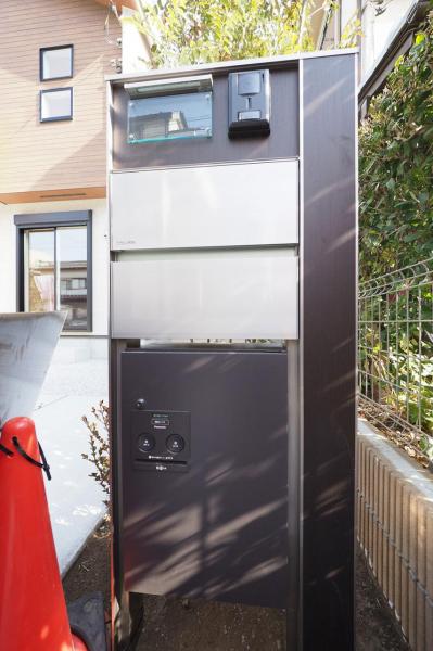 川越市諏訪町　新築一戸建て 前面道路含む現地写真