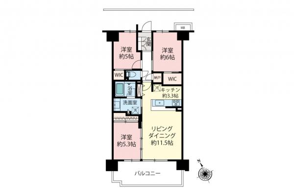 中古マンション 朝霞市根岸台３丁目 東武東上線朝霞駅 3,880万円