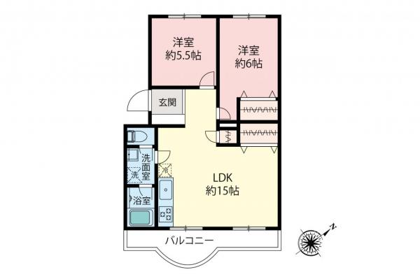 志木ニュータウン南の森壱番街　2階 間取り図