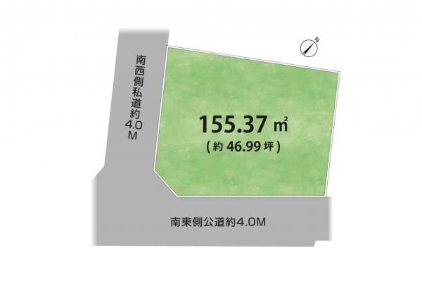 土地 東久留米市浅間町３丁目 西武池袋線ひばりヶ丘駅 5,280万円