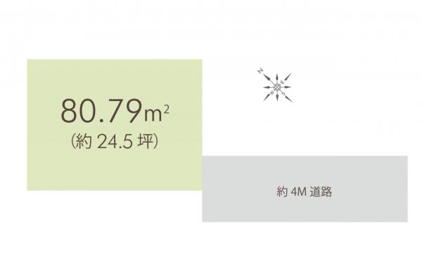 土地 坂戸市千代田2丁目 東武東上線若葉駅 890万円