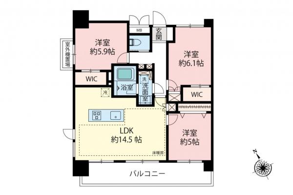 中古マンション 川越市連雀町 西武新宿線本川越駅 4,699万円
