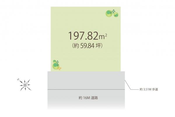 土地 川越市南台２丁目 西武新宿線南大塚駅 6,200万円