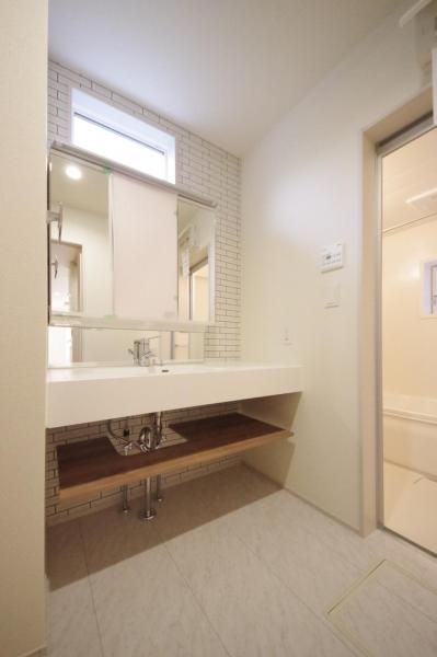 川越市笠幡　新築一戸建て 洗面化粧台