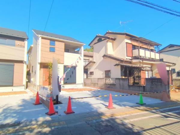 川越市笠幡　新築一戸建て (現況)外観写真