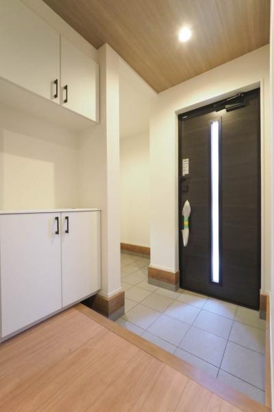 【初春おすすめ物件　駅徒歩10分圏内】富士見市針ヶ谷2丁目　新築一戸建て 玄関