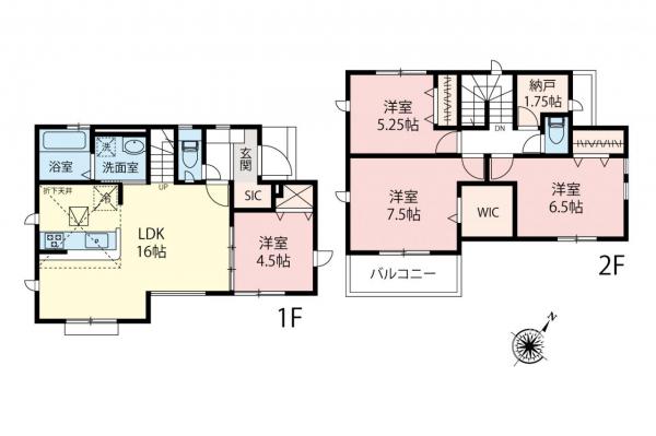 新築一戸建て 東村山市青葉町３丁目 西武池袋線秋津駅 3,999万円