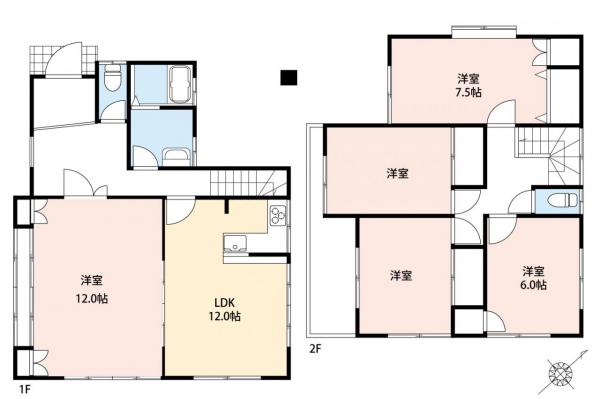 中古一戸建て 入間市東町４丁目 西武池袋線武蔵藤沢駅 1,880万円