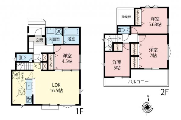 新築一戸建て 富士見市羽沢２丁目 東武東上線鶴瀬駅 4,180万円
