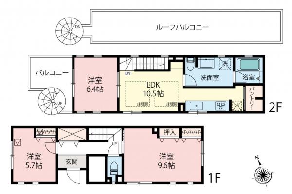 中古一戸建て 杉並区松庵１丁目 京王井の頭線三鷹台駅 1億1,900万円