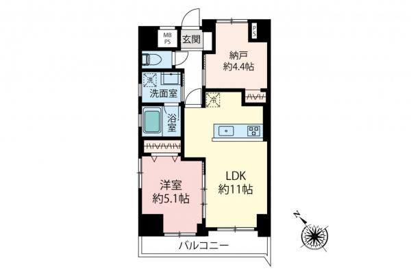 中古マンション 板橋区小豆沢１丁目 都営三田線本蓮沼駅 4,380万円
