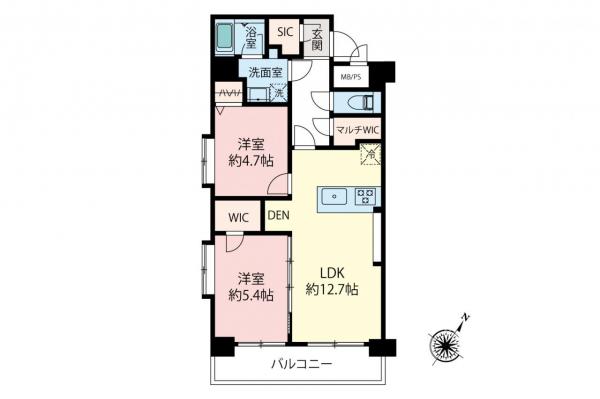 中古マンション 板橋区小豆沢１丁目 都営三田線本蓮沼駅 5,399万円
