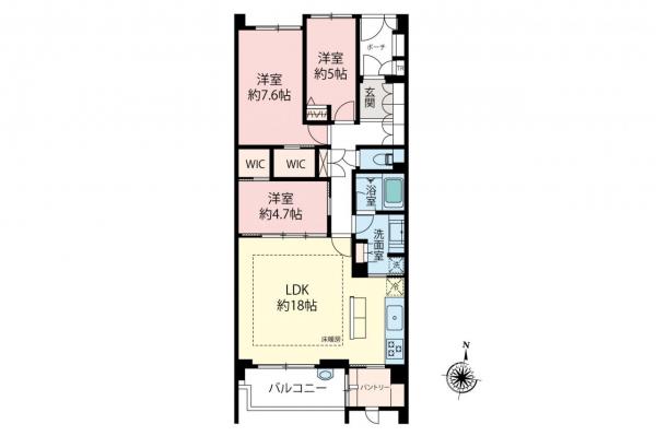 中古マンション 杉並区上井草２丁目 西武新宿線井荻駅 7,999万円