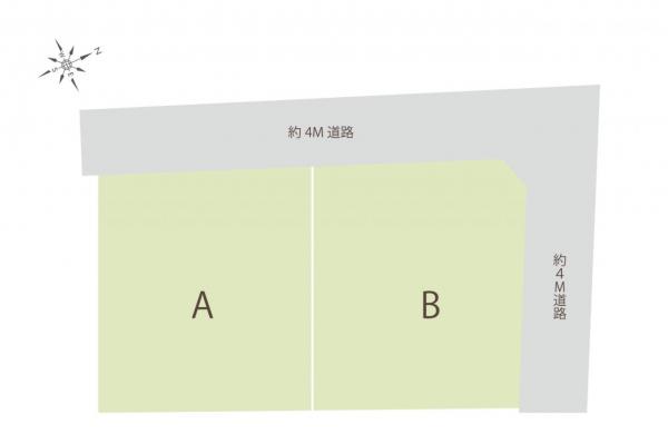 入間市大字野田　土地 区画図
