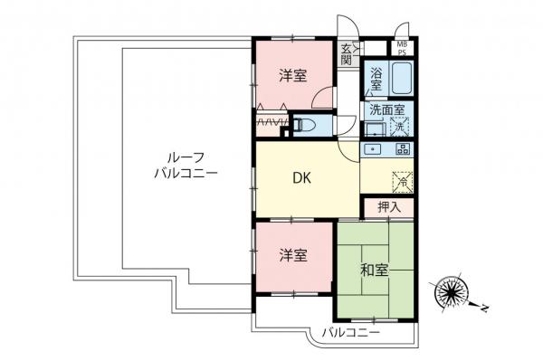 セザール所沢航空公園　4階 間取り図