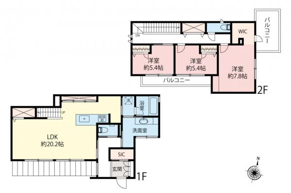 中古一戸建て 東村山市秋津町４丁目 JR武蔵野線新秋津駅 6,780万円