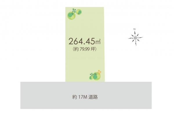 土地 川越市大字小ケ谷 JR川越線西川越駅 4,700万円