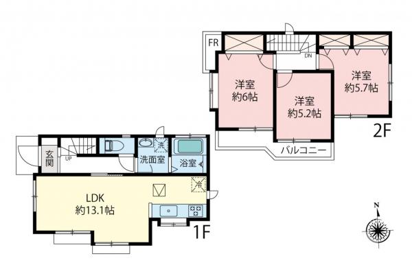 中古一戸建て 小平市小川町１丁目 西武国分寺線鷹の台駅 3,590万円